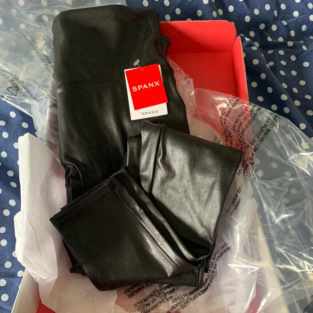 Spanx Faux leather leggings
